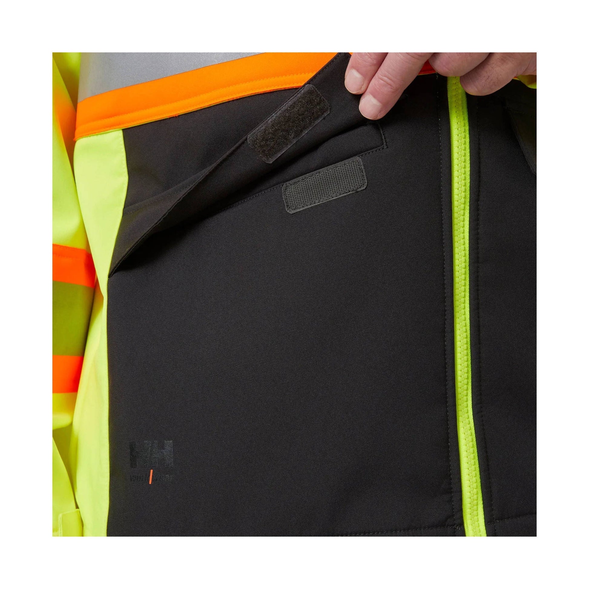 Helly Hansen Men's Alta Softshell Jacket CSA - Yellow/Ebony by Lenny's Shoe & Apparel