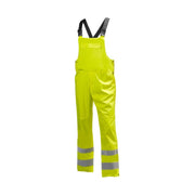 Helly Hansen Men's Alta Vis Shelter Waterproof Bib Pant - Yellow by Lenny's Shoe & Apparel