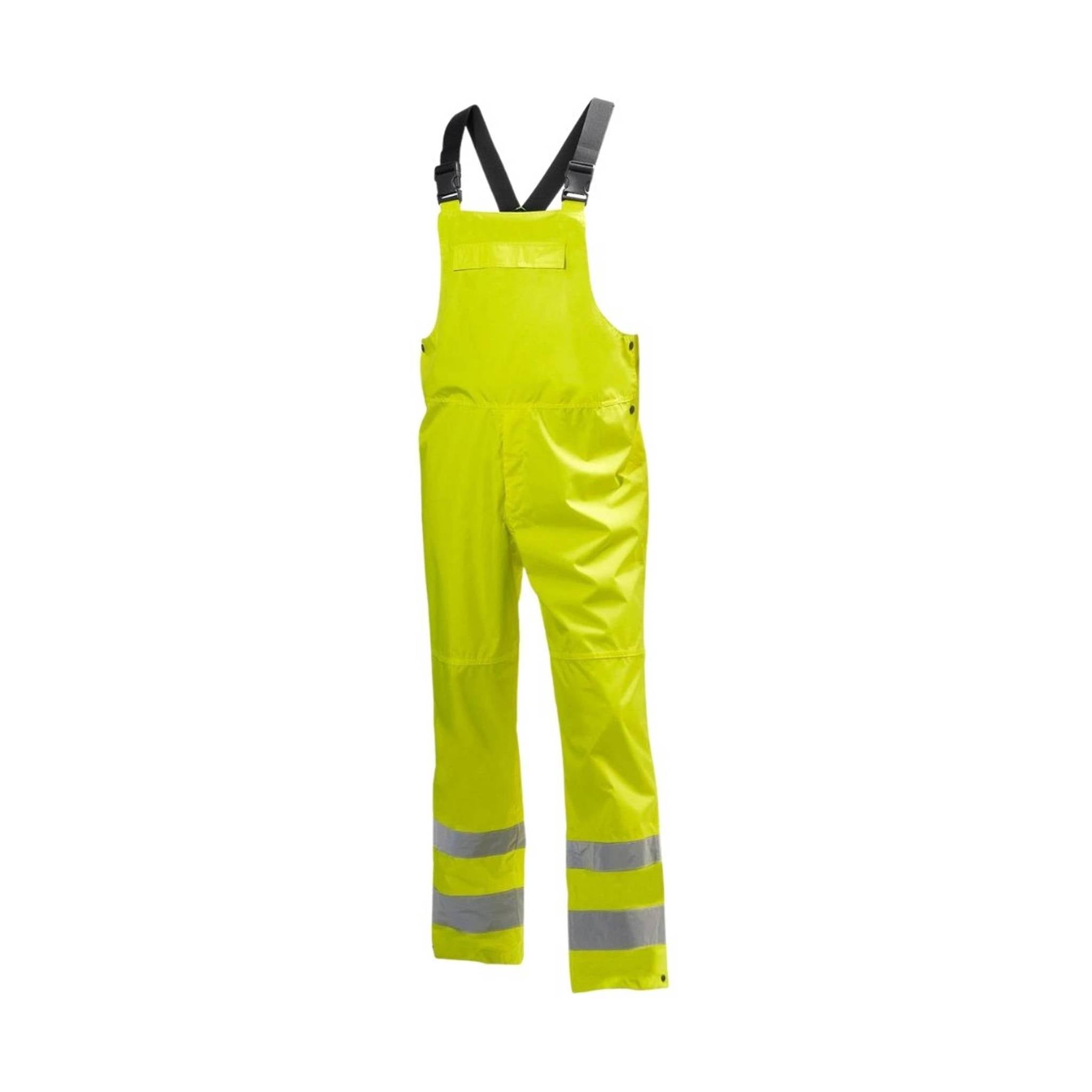 Helly Hansen Men's Alta Vis Shelter Waterproof Bib Pant - Yellow by Lenny's Shoe & Apparel