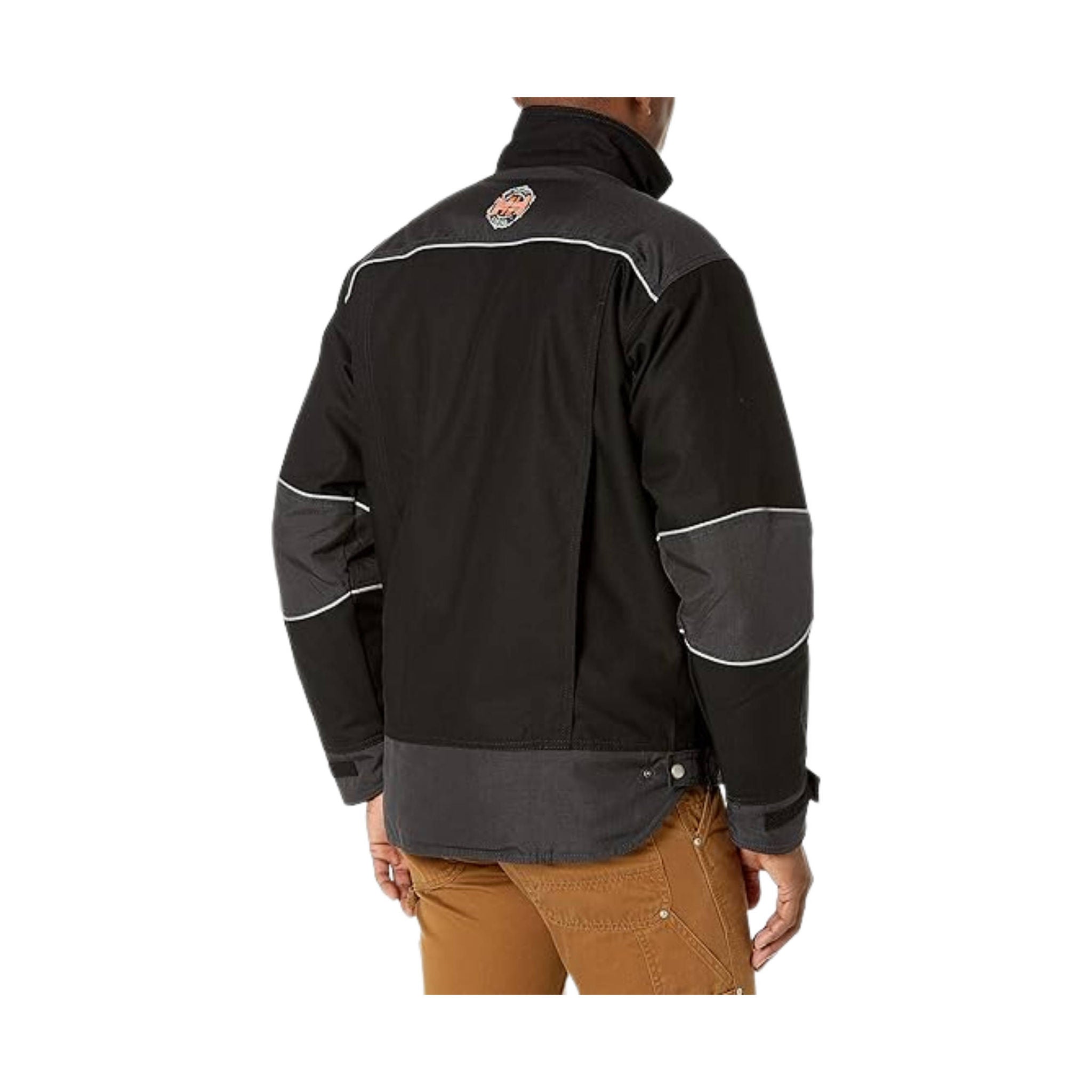 Helly Hansen Men's Chelsea Lined Work Jacket - Black/Charcoal by Lenny's Shoe & Apparel