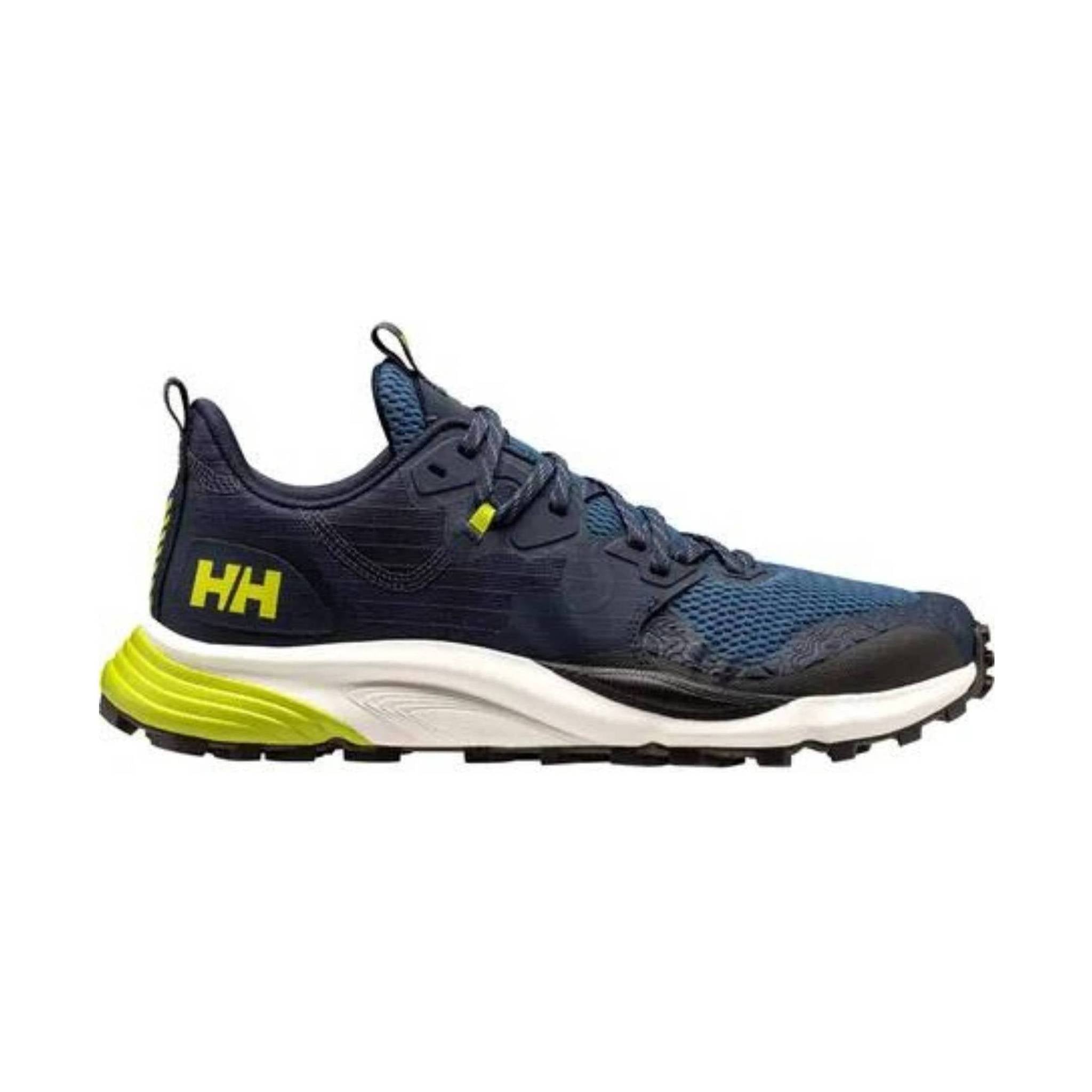 Helly Hansen Men's Falcon Trail Running Shoes - Saphire Navy/Sweet Lime by Lenny's Shoe & Apparel