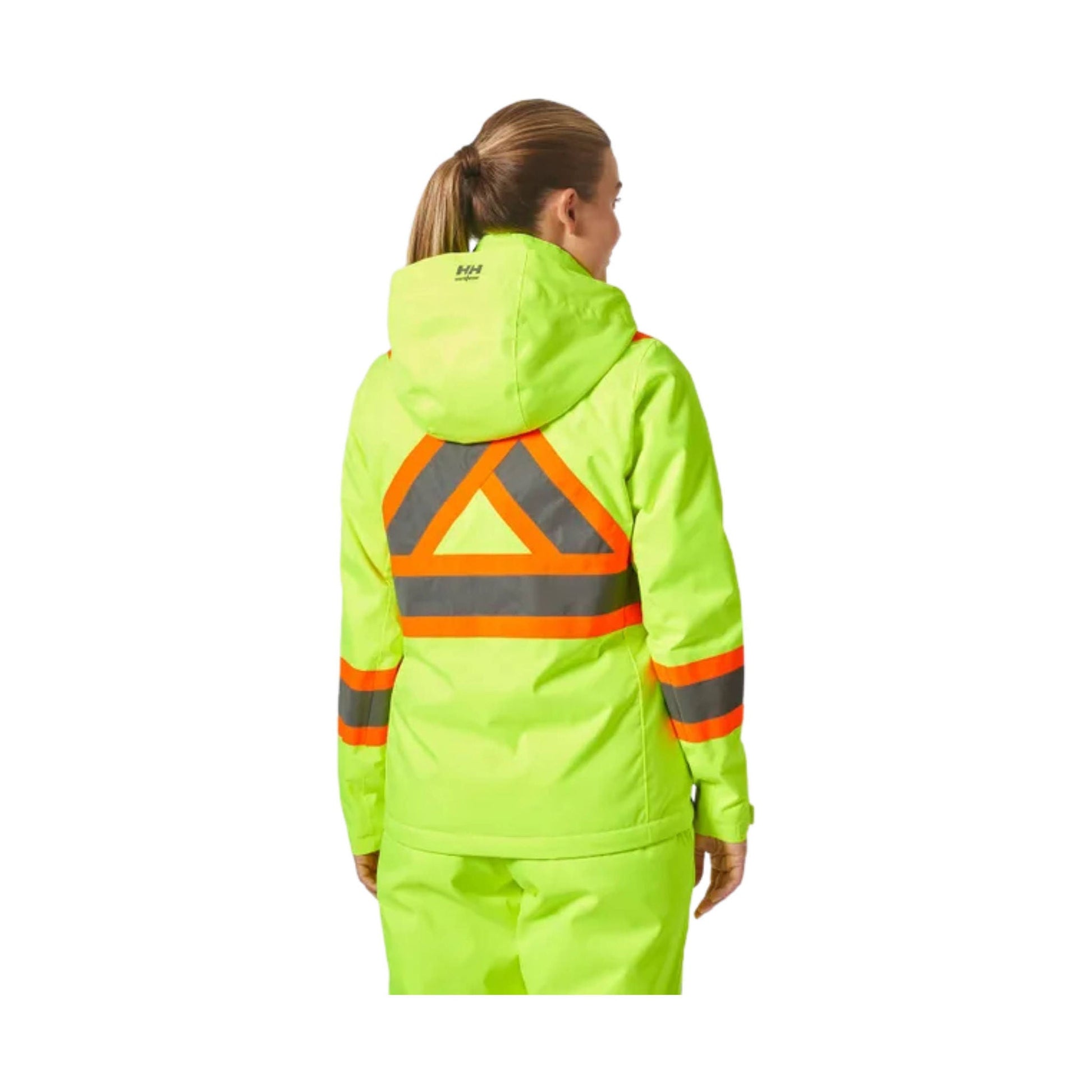 Helly Hansen Women's Alta Winter Hi Vis CSA Jacket - Yellow/Ebony by Lenny's Shoe & Apparel