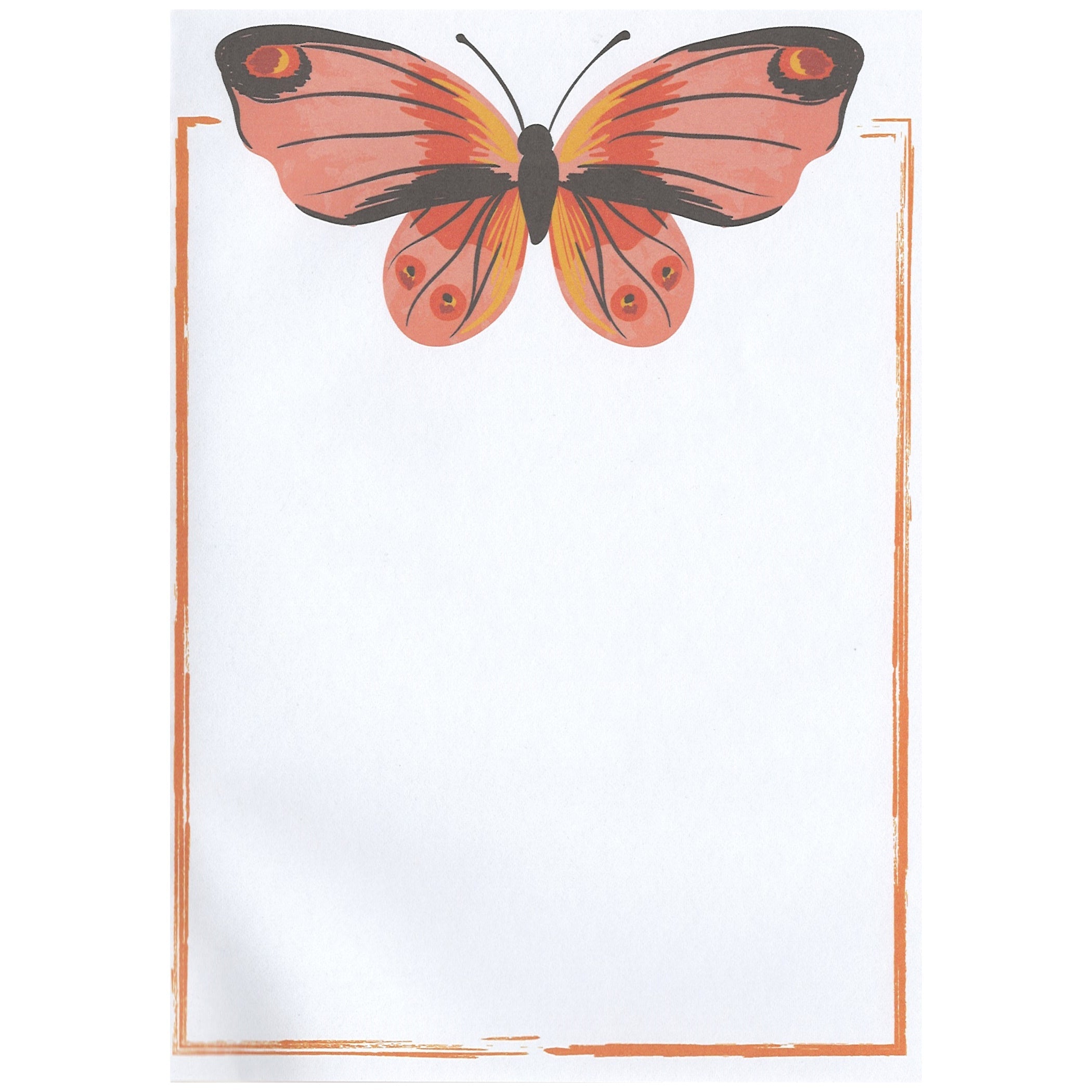 Watercolor Butterfly - Thinking of You Card