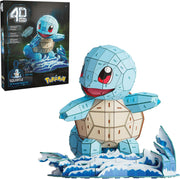 4D Build Pokemon Squirtle 3D Puzzle Model Kit