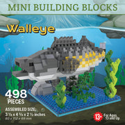 Mini Building Blocks - Walleye