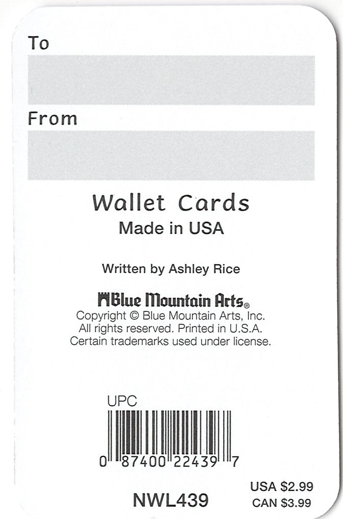 Wallet Card - How Special You Are