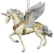 Celestial Pegasus Ornament - Approximately 5 Inches