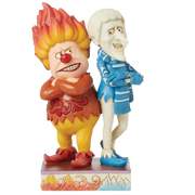 Heat Miser And Snow Miser Figurine - "Polar Opposites"
