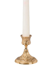 Ornate Brass Taper Holder