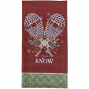 Let It Snow - Printed Dishtowel
