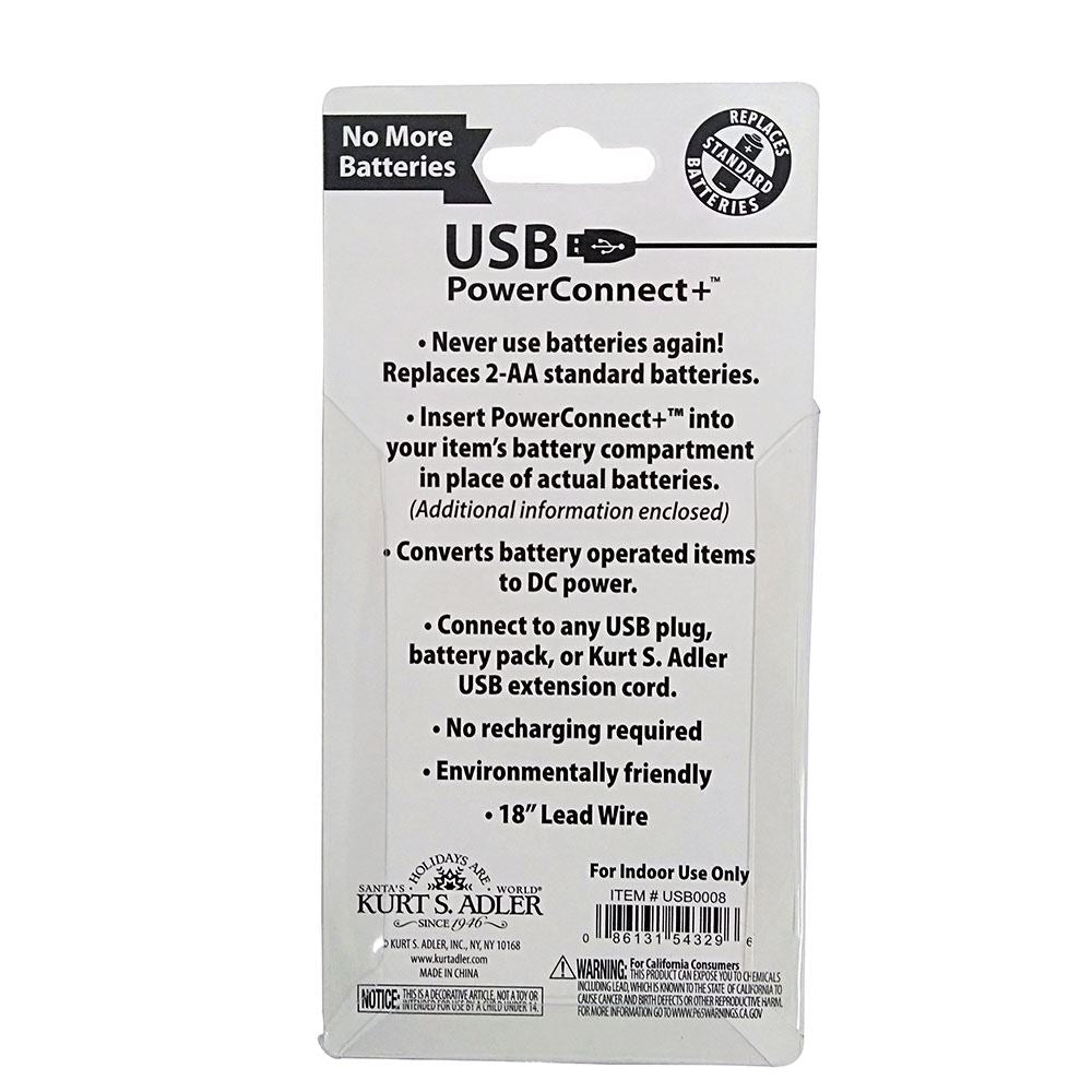 USB PowerConnect+ 2 AA Converter
