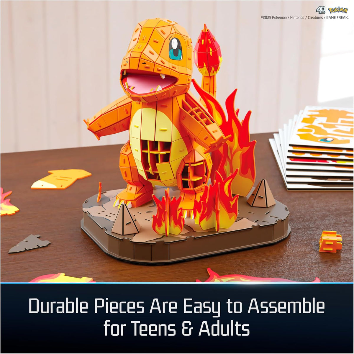 4D Build Pokemon Charmander 3D Puzzle Model Kit
