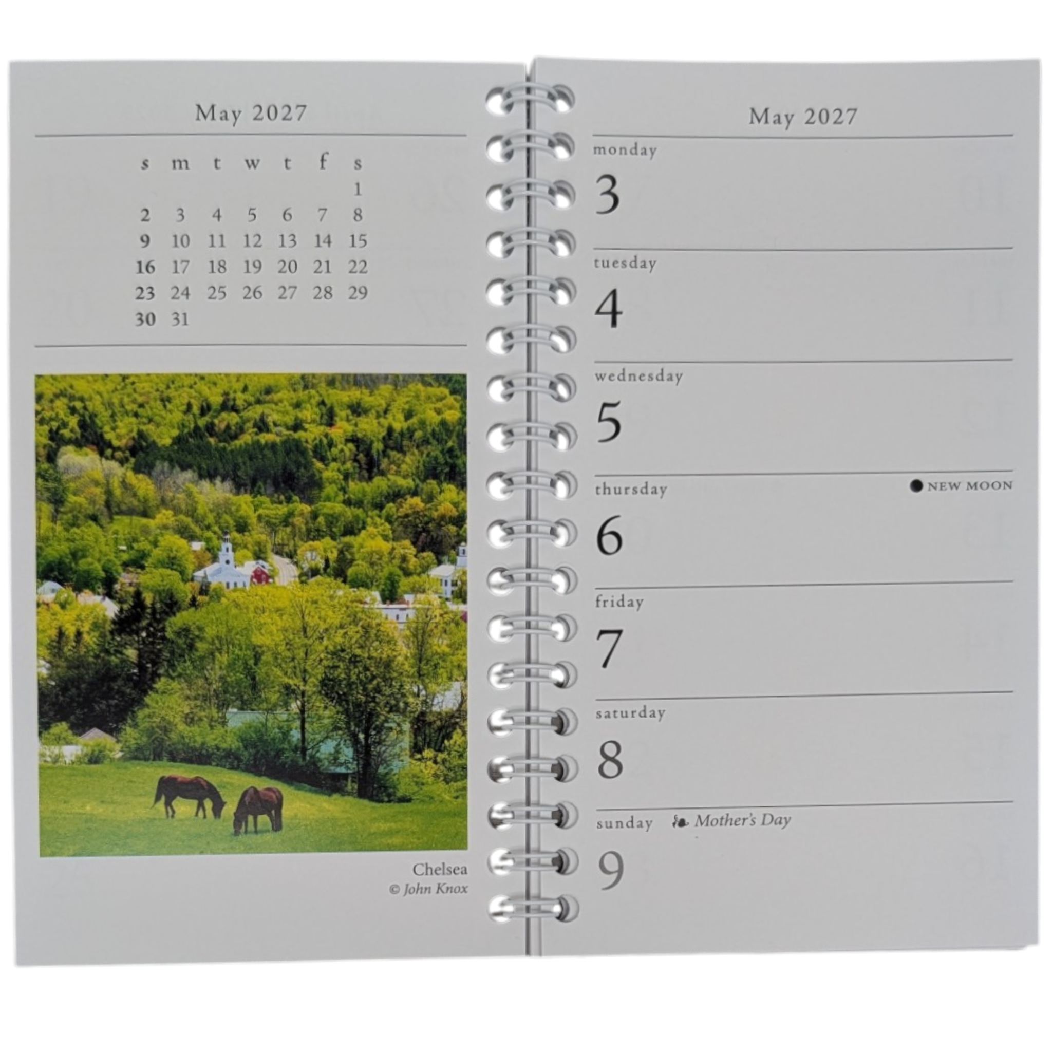 2027  Vermont Living Pocket Calendar