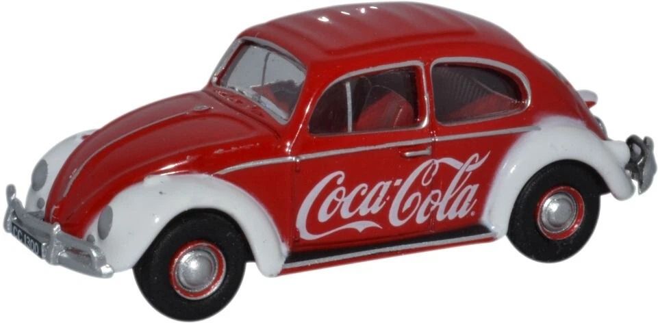 Coca-Cola VW Beetle Diecast - 1:76 Scale