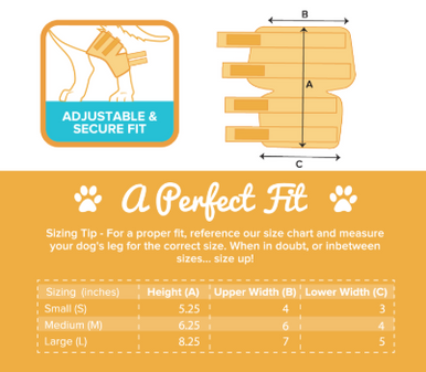 ZenPet Hock Protector Back Leg Medium