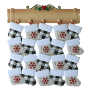 Stocking Family Up To 20 Ornament