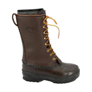 Hoffman Men's 12 Inch Double Insulated Plain Toe Guide Work Boots - Brown by Lenny's Shoe & Apparel