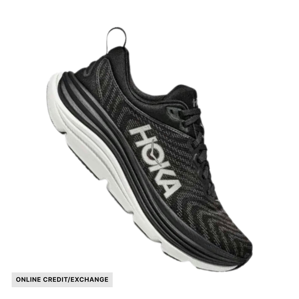 HOKA Men's Gaviota 5 - Black/White