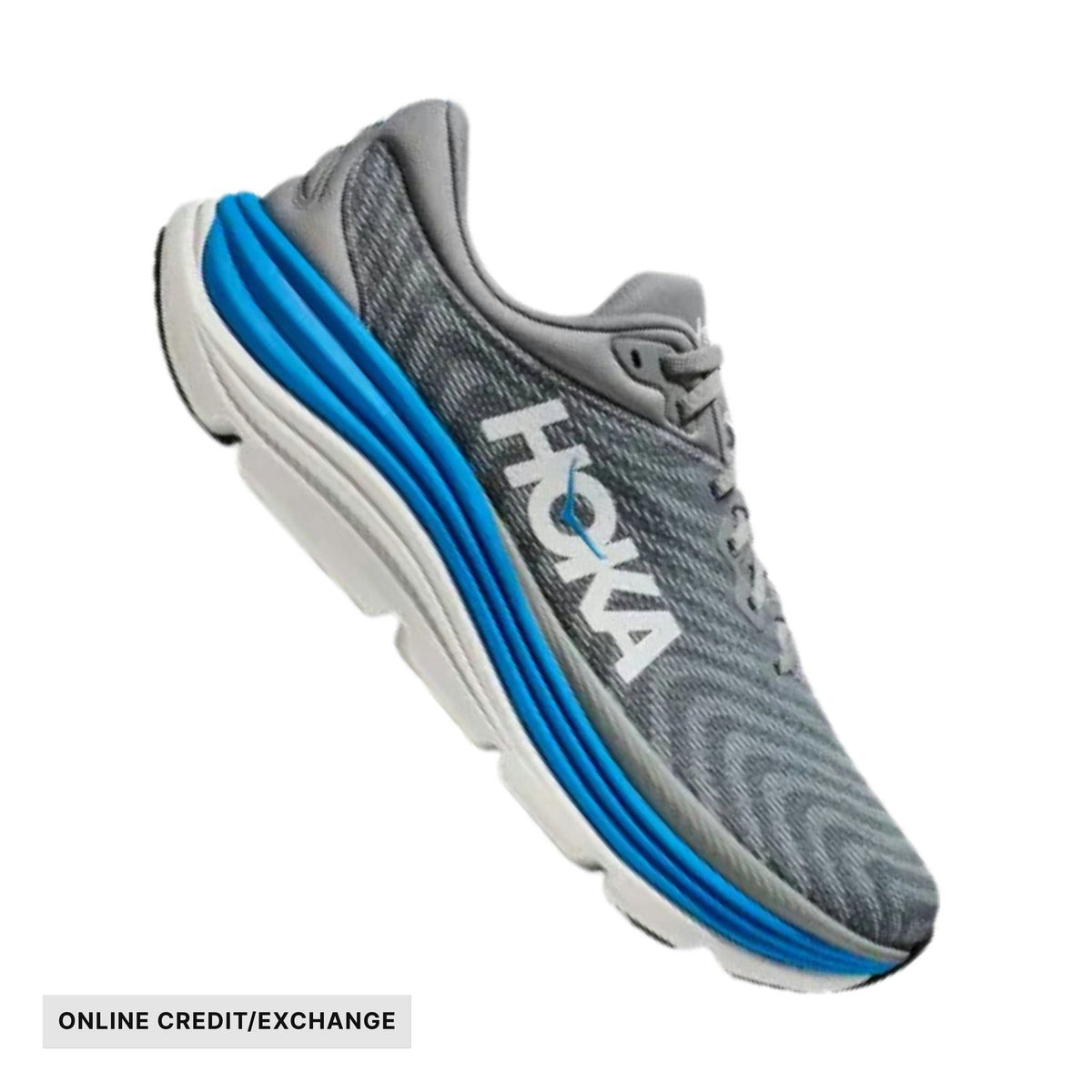 HOKA Men's Gaviota 5 - Limestone/Diva Blue