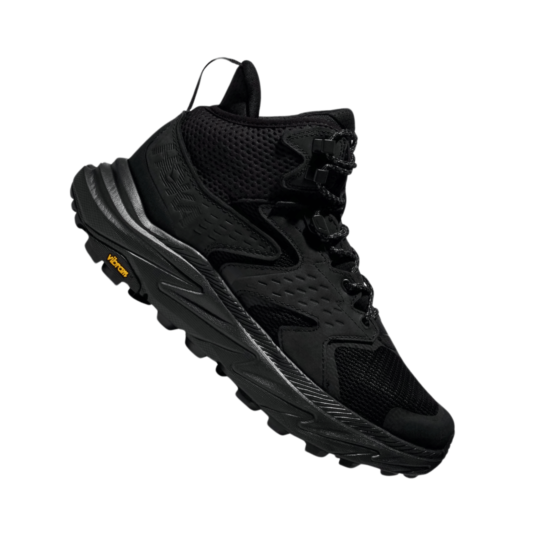 HOKA Men's Anacapa 2 Mid GTX Hiking Shoes - Black by Lenny's Shoe & Apparel