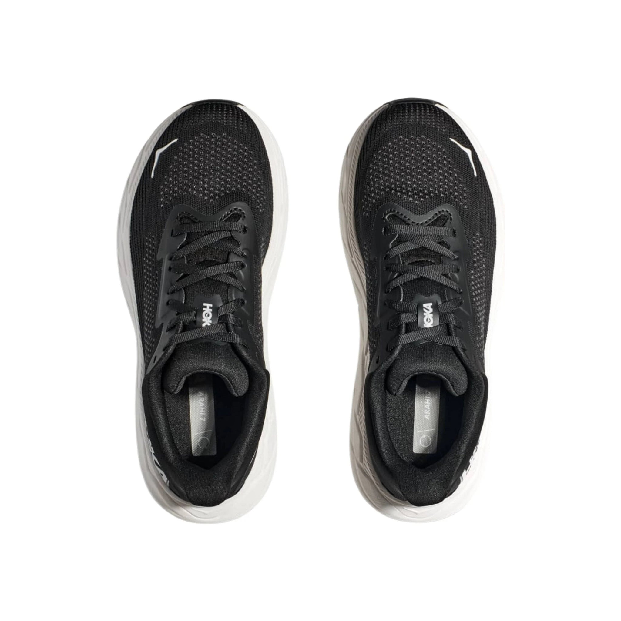 HOKA Men's Arahi 7 - Black/White by Lenny's Shoe & Apparel