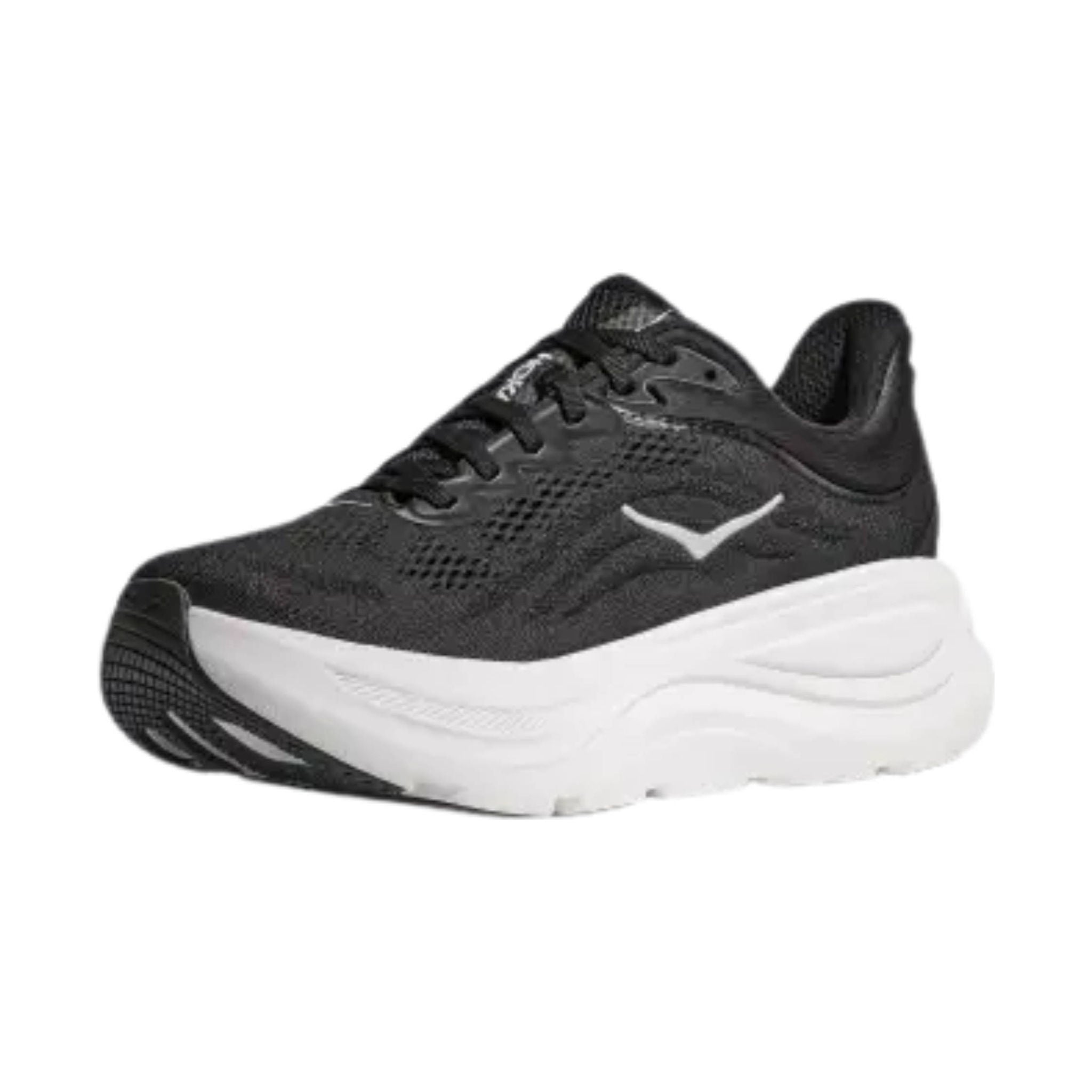 HOKA Men's Bondi 9 Running Shoes - Black/White by Lenny's Shoe & Apparel