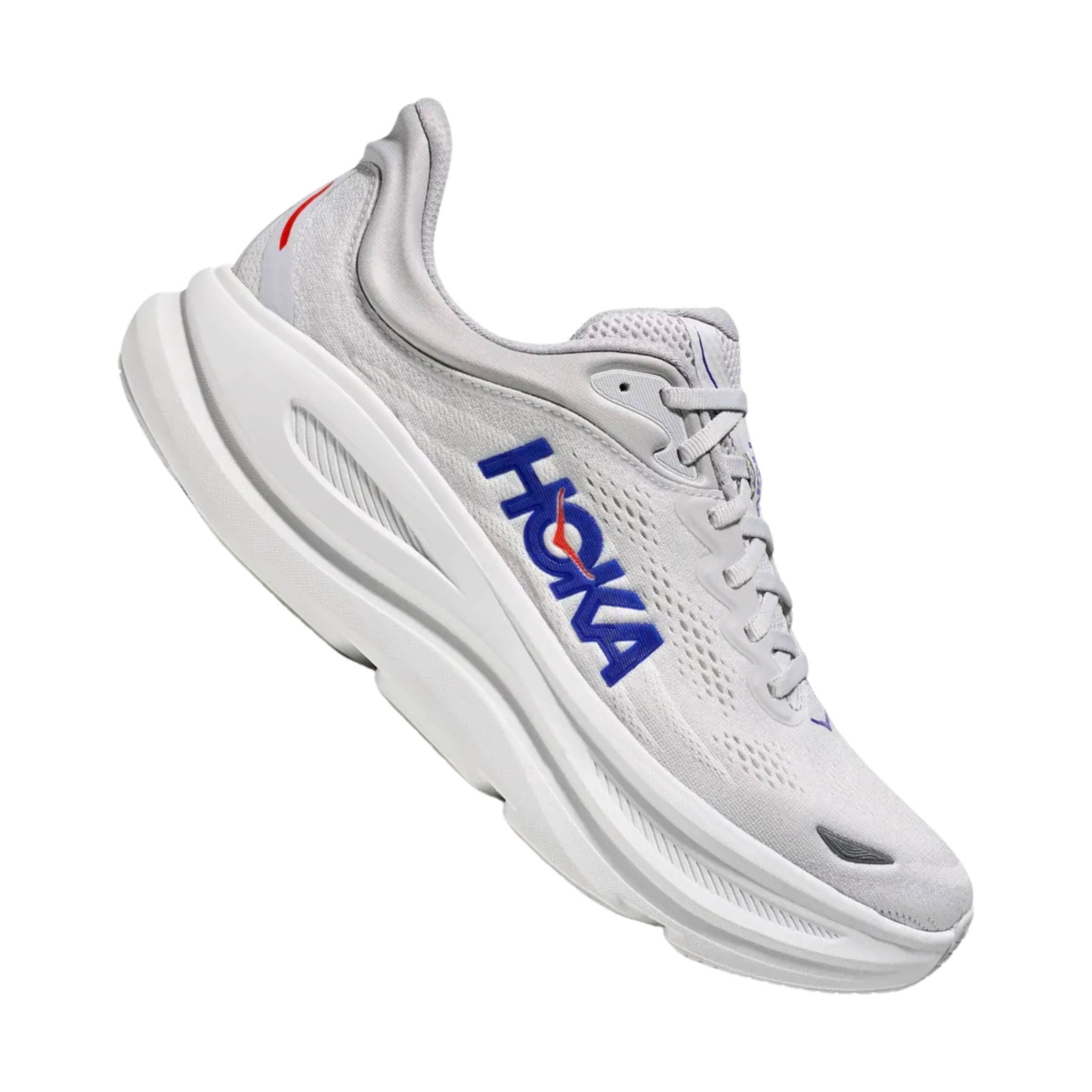 HOKA Men's Bondi 9 Running Shoes - Cosmic Grey/ Ultramarine by Lenny's Shoe & Apparel