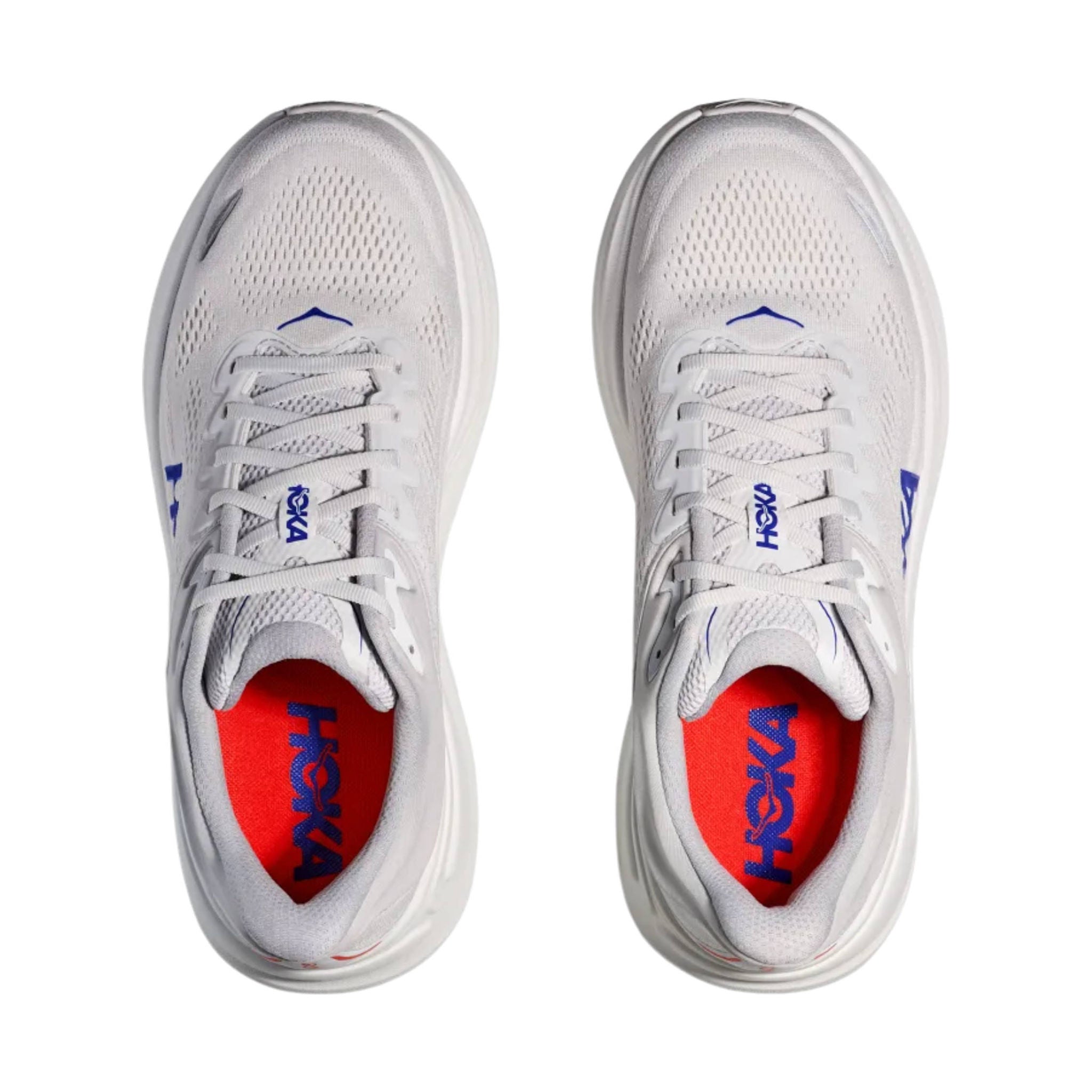 HOKA Men's Bondi 9 Running Shoes - Cosmic Grey/ Ultramarine by Lenny's Shoe & Apparel