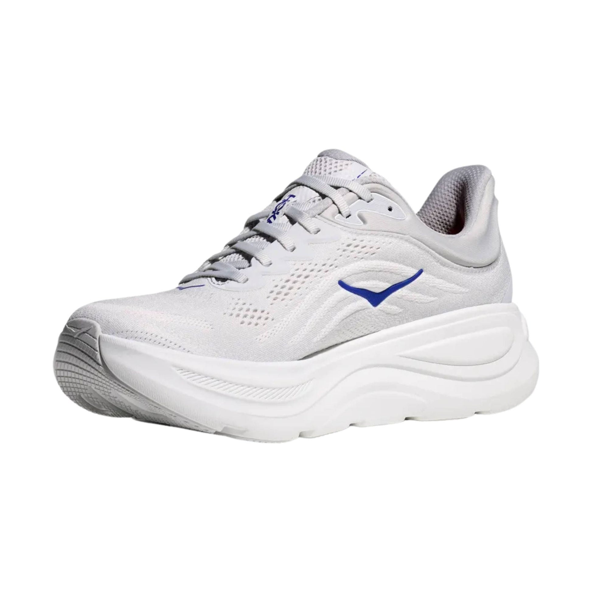 HOKA Men's Bondi 9 Running Shoes - Cosmic Grey/ Ultramarine by Lenny's Shoe & Apparel