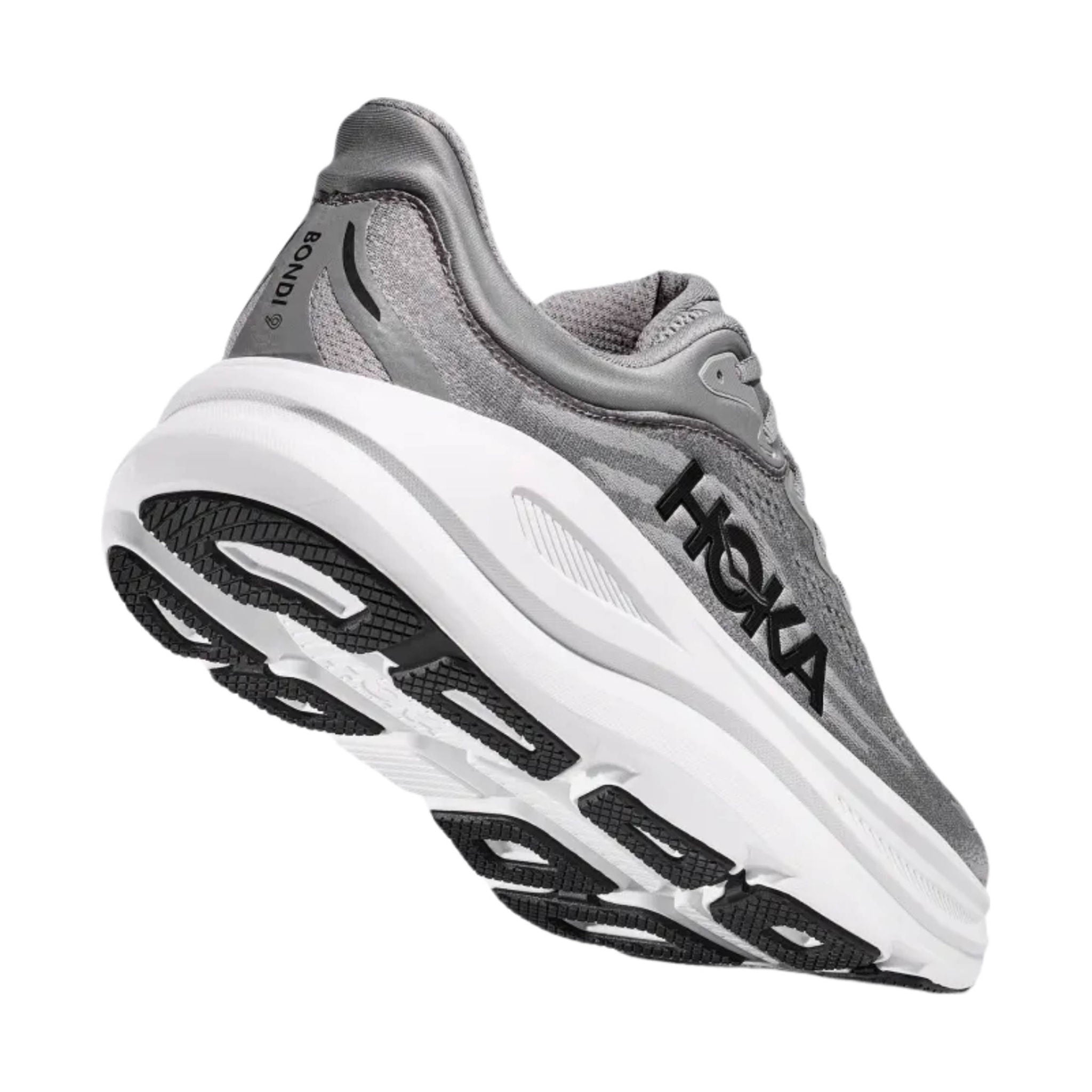 HOKA Men's Bondi 9 Running Shoes - Gal Grey/Stellar Grey by Lenny's Shoe & Apparel