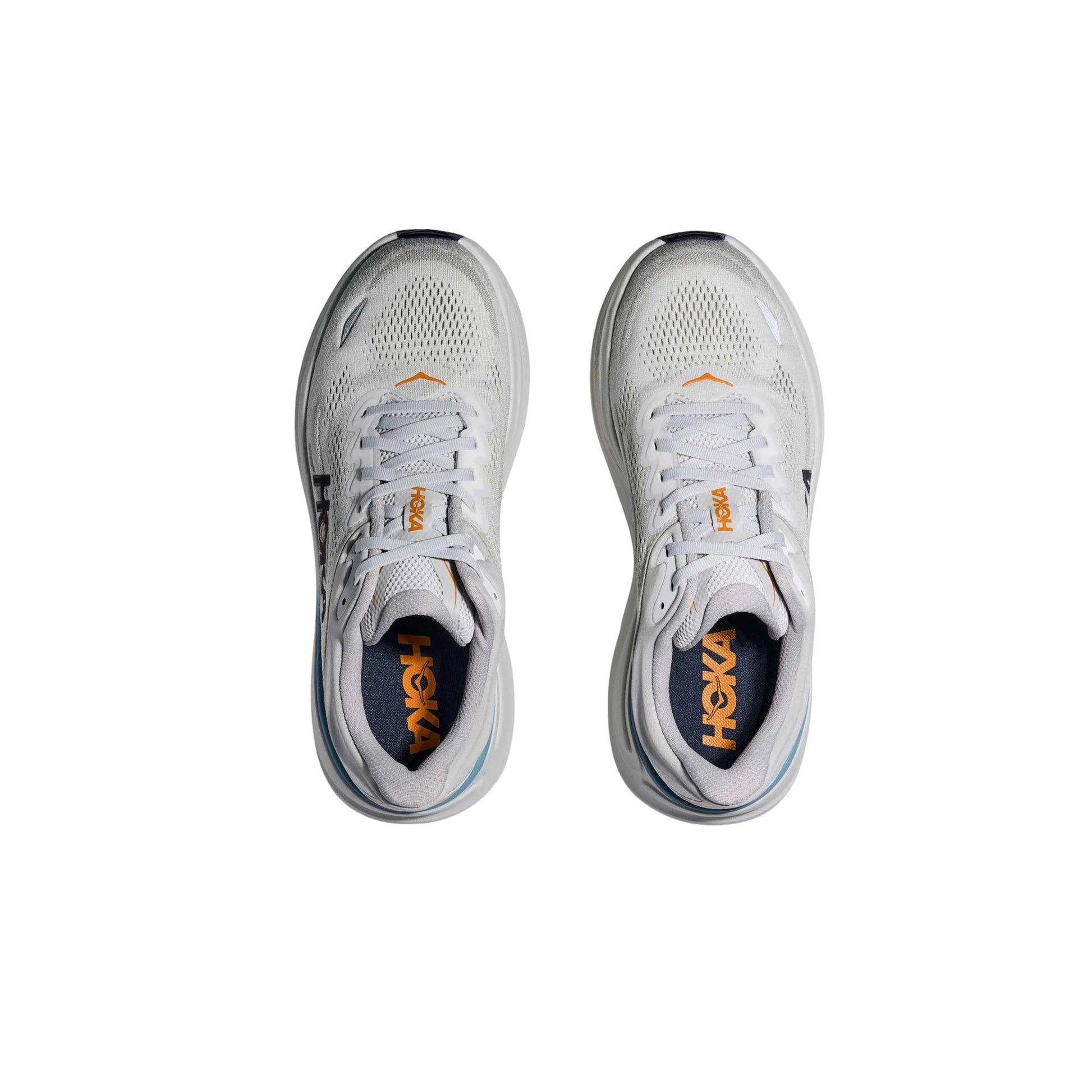 HOKA Men's Bondi 9 Running Shoes - Stardust/Cosmic Grey by Lenny's Shoe & Apparel