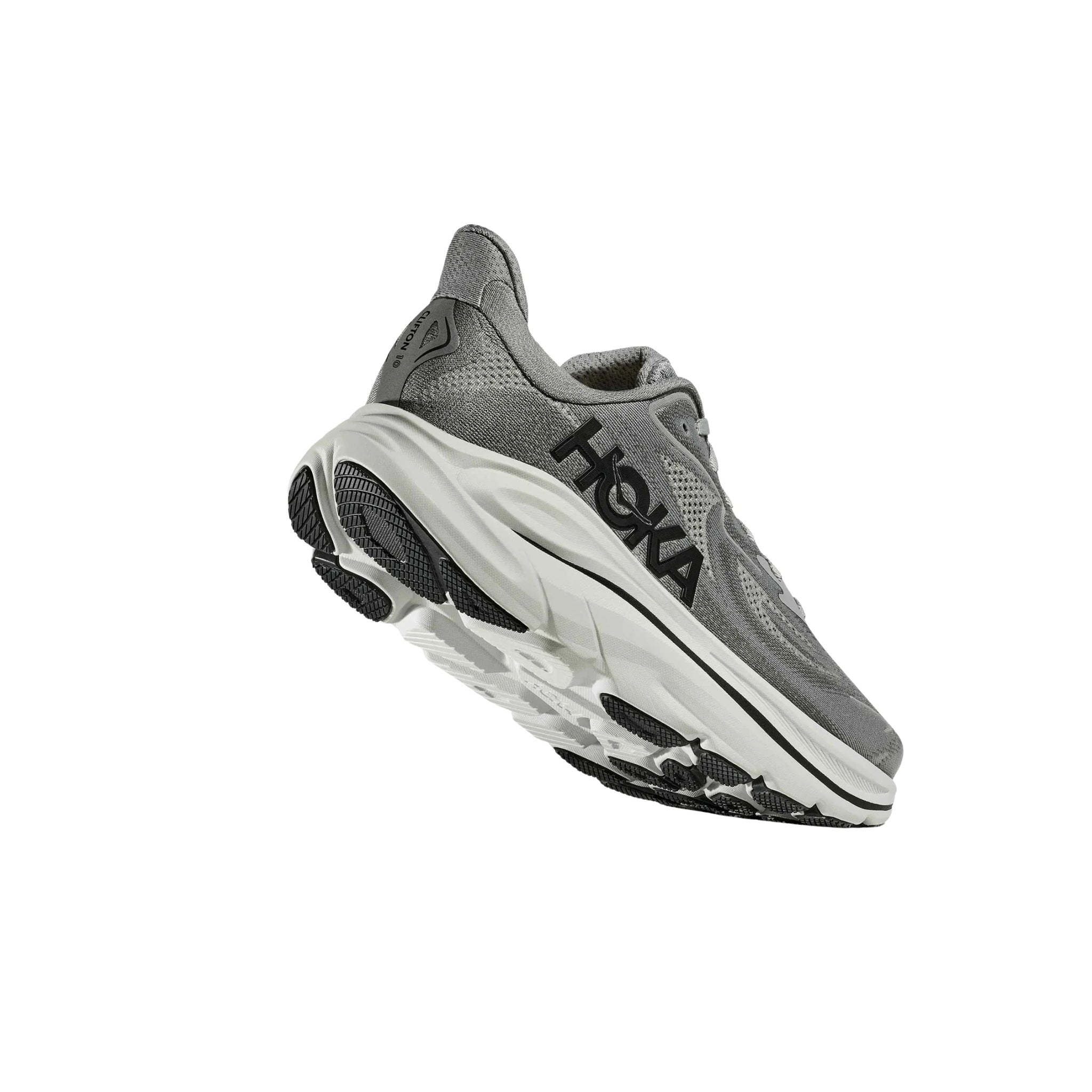HOKA Men's Clifton 10 Running Shoes - Galactic Grey / Asteroid by Lenny's Shoe & Apparel