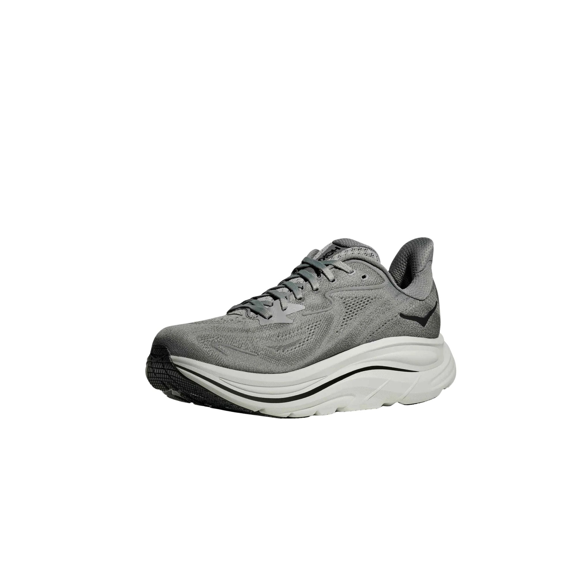 HOKA Men's Clifton 10 Running Shoes - Galactic Grey / Asteroid by Lenny's Shoe & Apparel