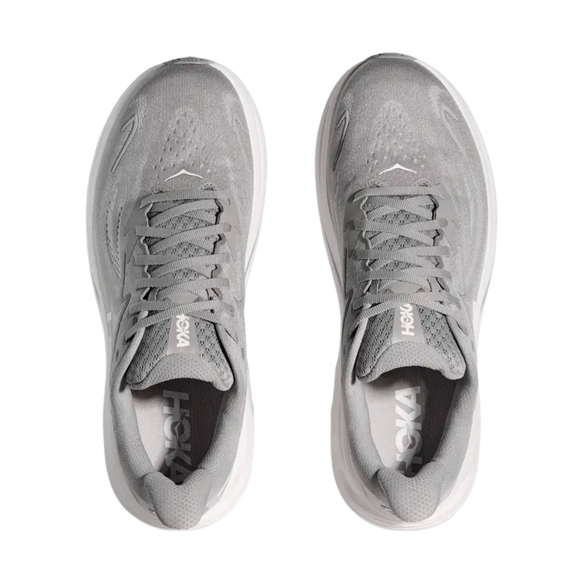 HOKA Men's Clifton 10 Running Shoes - Stellar Grey/Stardust by Lenny's Shoe & Apparel