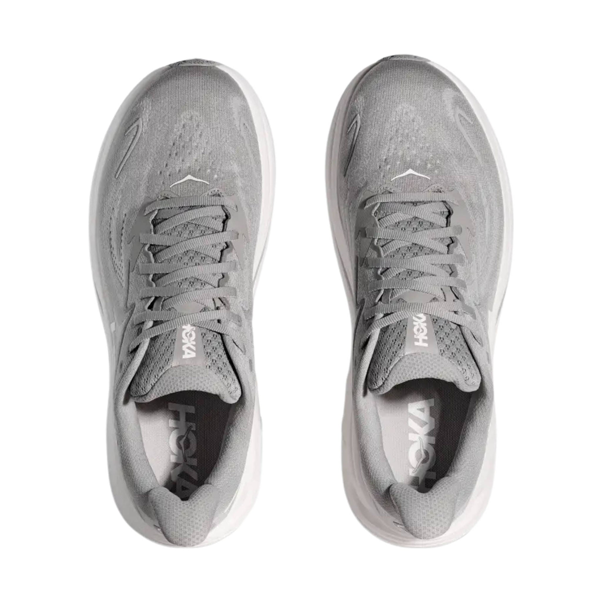 HOKA Men's Clifton 10 Running Shoes - Stellar Grey/Stardust by Lenny's Shoe & Apparel