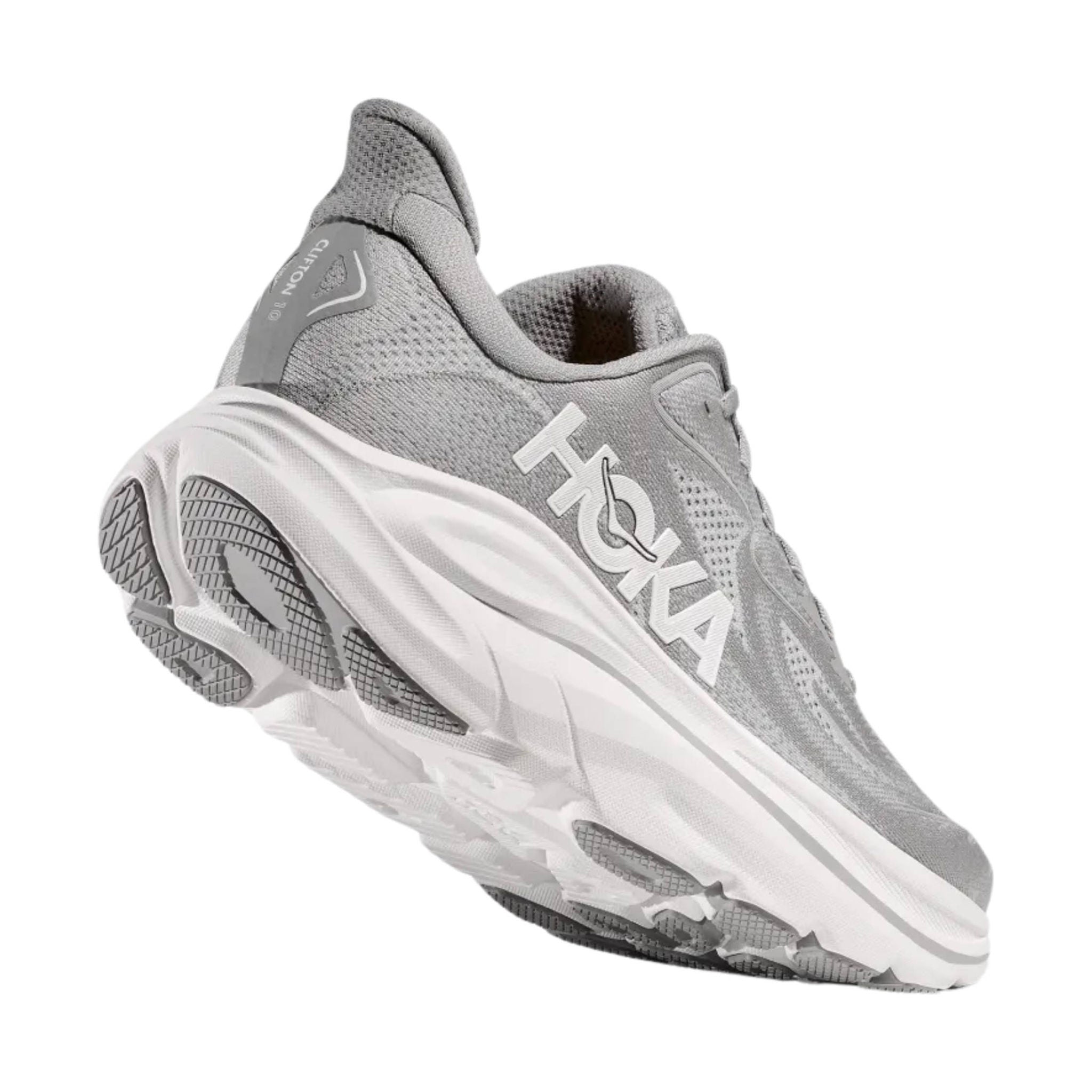 HOKA Men's Clifton 10 Running Shoes - Stellar Grey/Stardust by Lenny's Shoe & Apparel