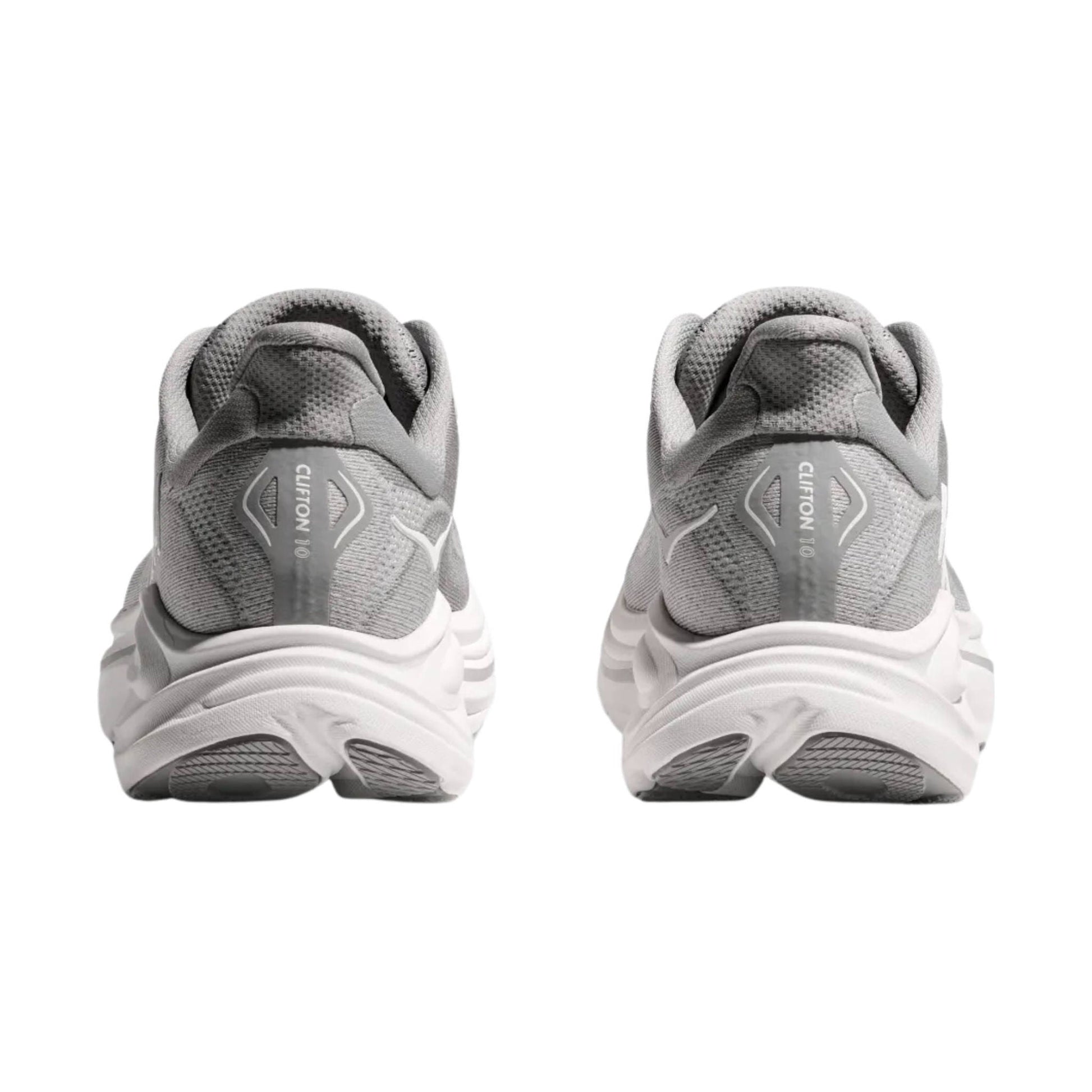 HOKA Men's Clifton 10 Running Shoes - Stellar Grey/Stardust by Lenny's Shoe & Apparel