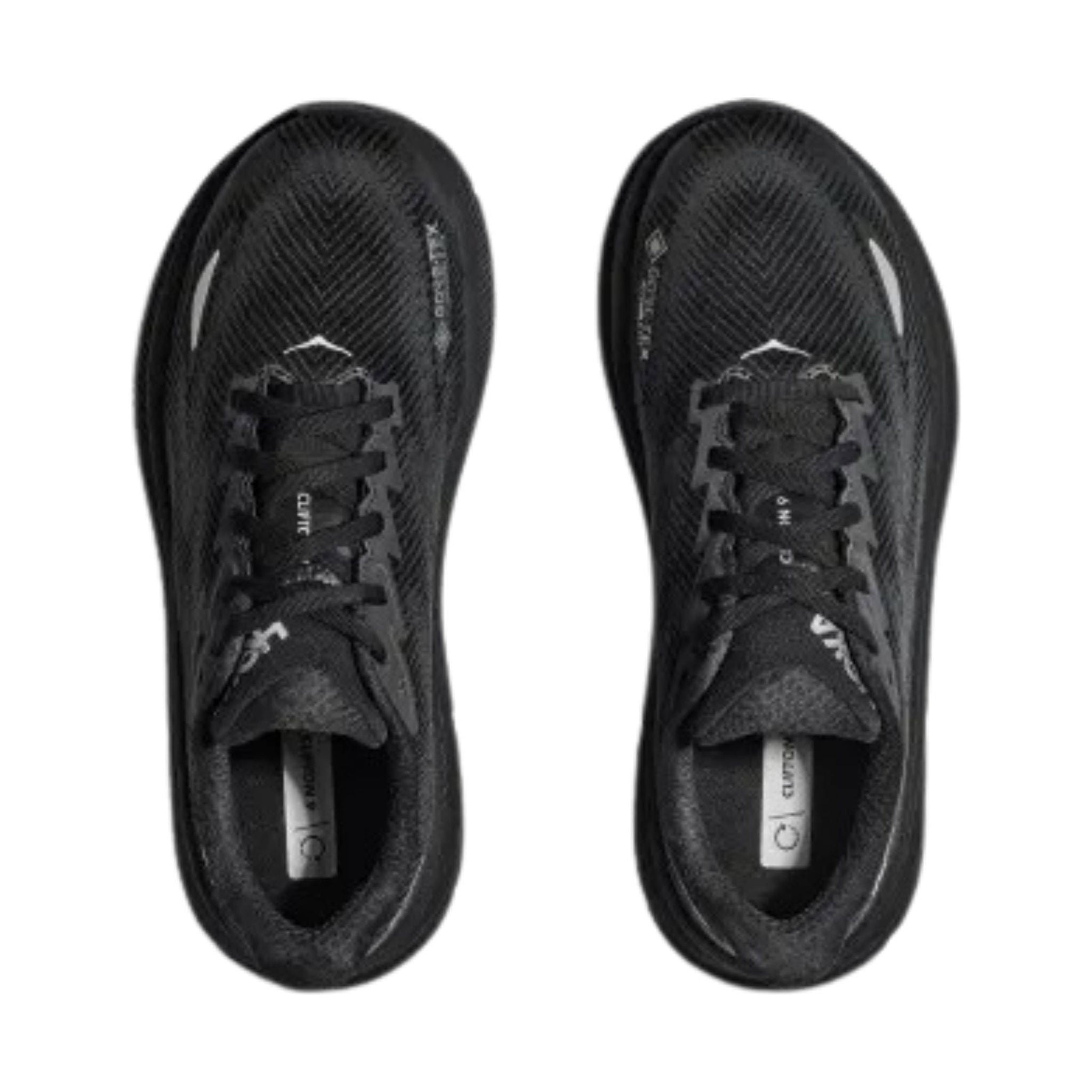 HOKA Men's Clifton 9 GTX Everyday Running Shoes - Black by Lenny's Shoe & Apparel