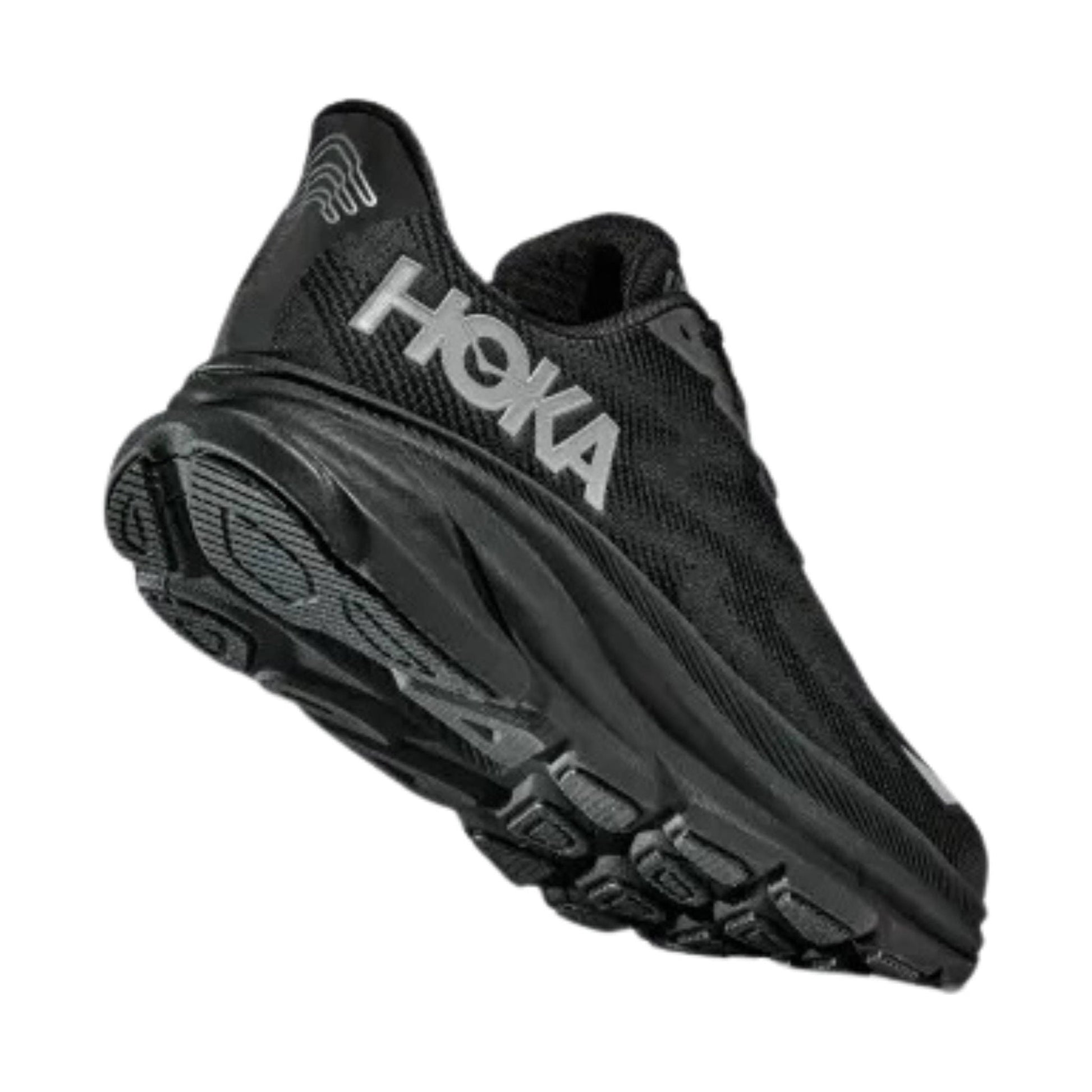 HOKA Men's Clifton 9 GTX Everyday Running Shoes - Black by Lenny's Shoe & Apparel