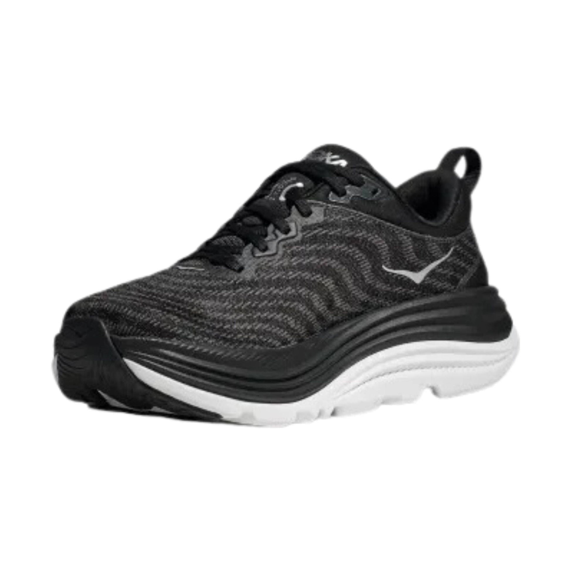 HOKA Men's Gaviota 5 - Black/White by Lenny's Shoe & Apparel