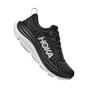 HOKA Men's Gaviota 5 - Black/White by Lenny's Shoe & Apparel