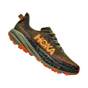 HOKA Men's Speedgoat 6 Trail Running Shoes - Antique Olive/Squash by Lenny's Shoe & Apparel