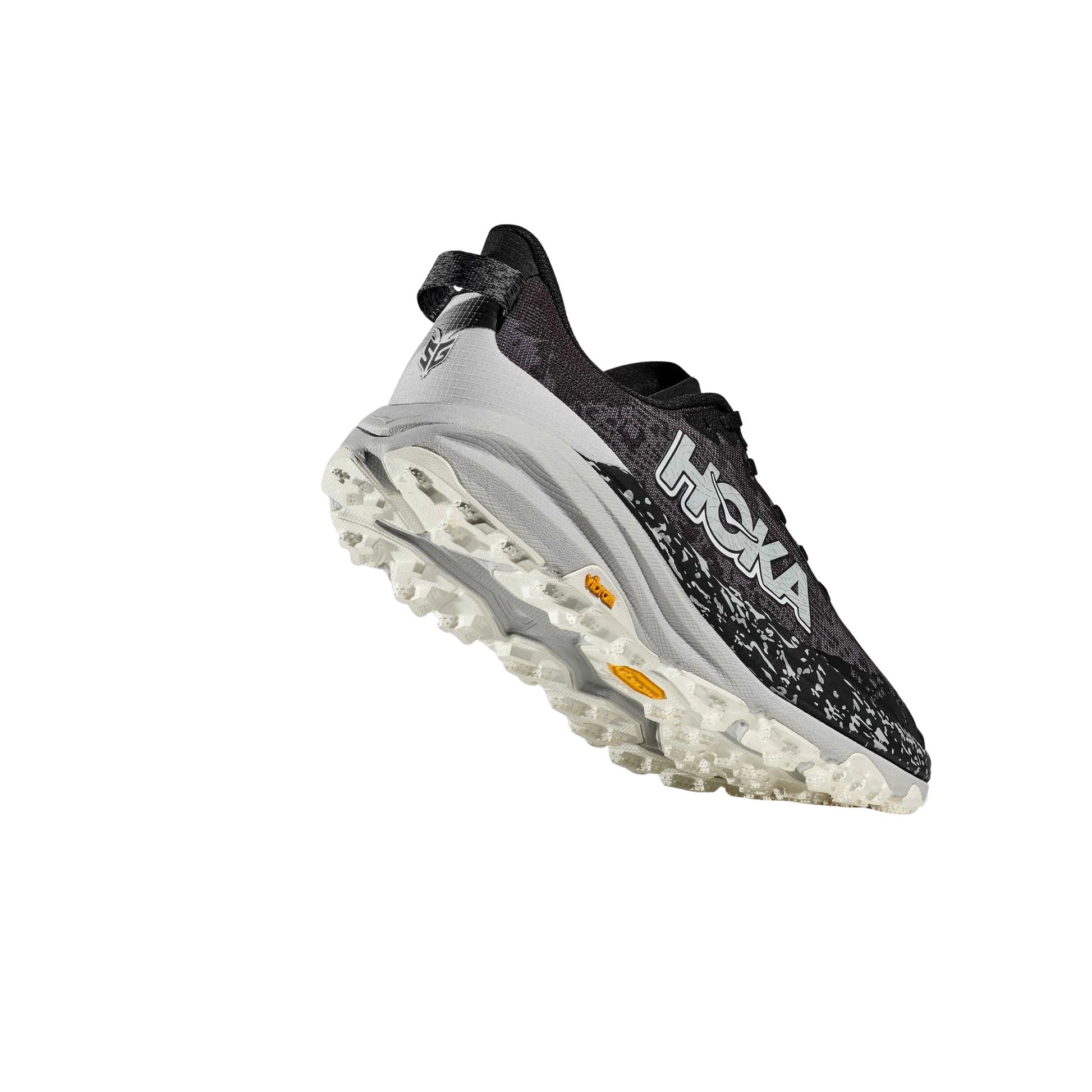 HOKA Men's Speedgoat 6 Trail Running Shoes - Black/Stardust by Lenny's Shoe & Apparel