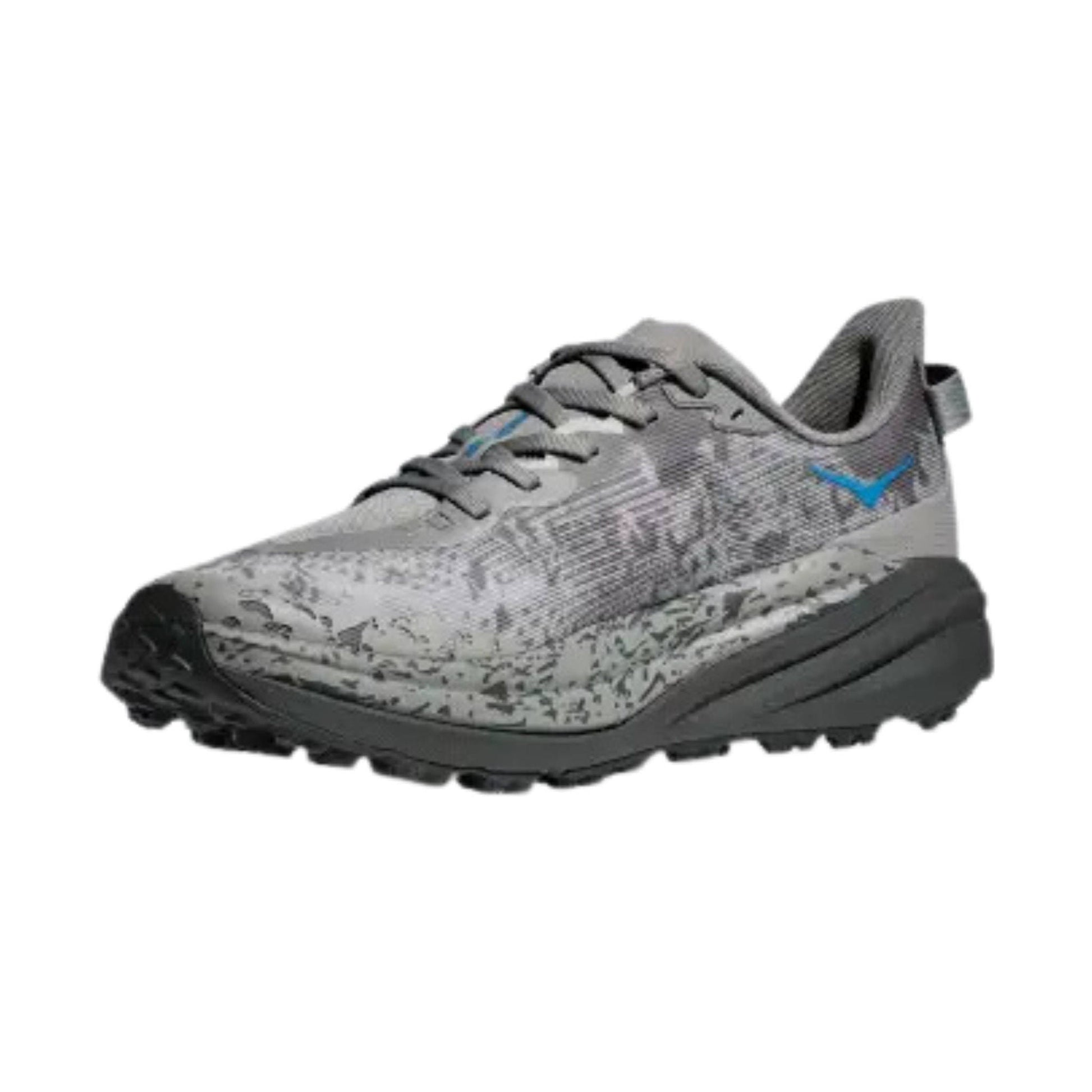 HOKA Men's Speedgoat 6 Trail Running Shoes - Galactic Grey/ HOKA Blue by Lenny's Shoe & Apparel