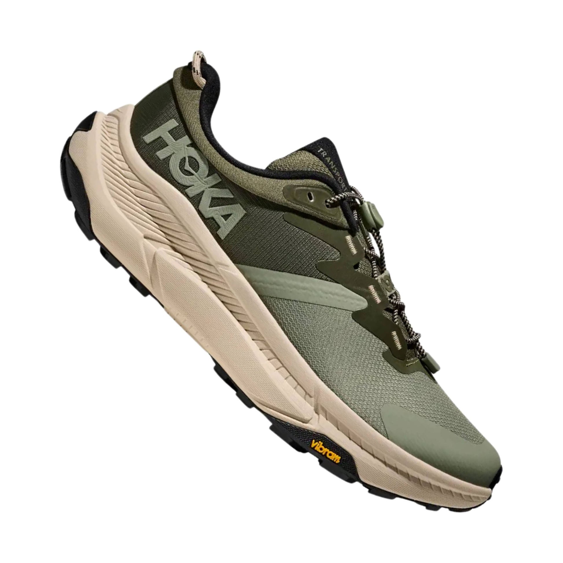 HOKA Men's Transport Shoes - Sea Moss/ Eucalyptus by Lenny's Shoe & Apparel