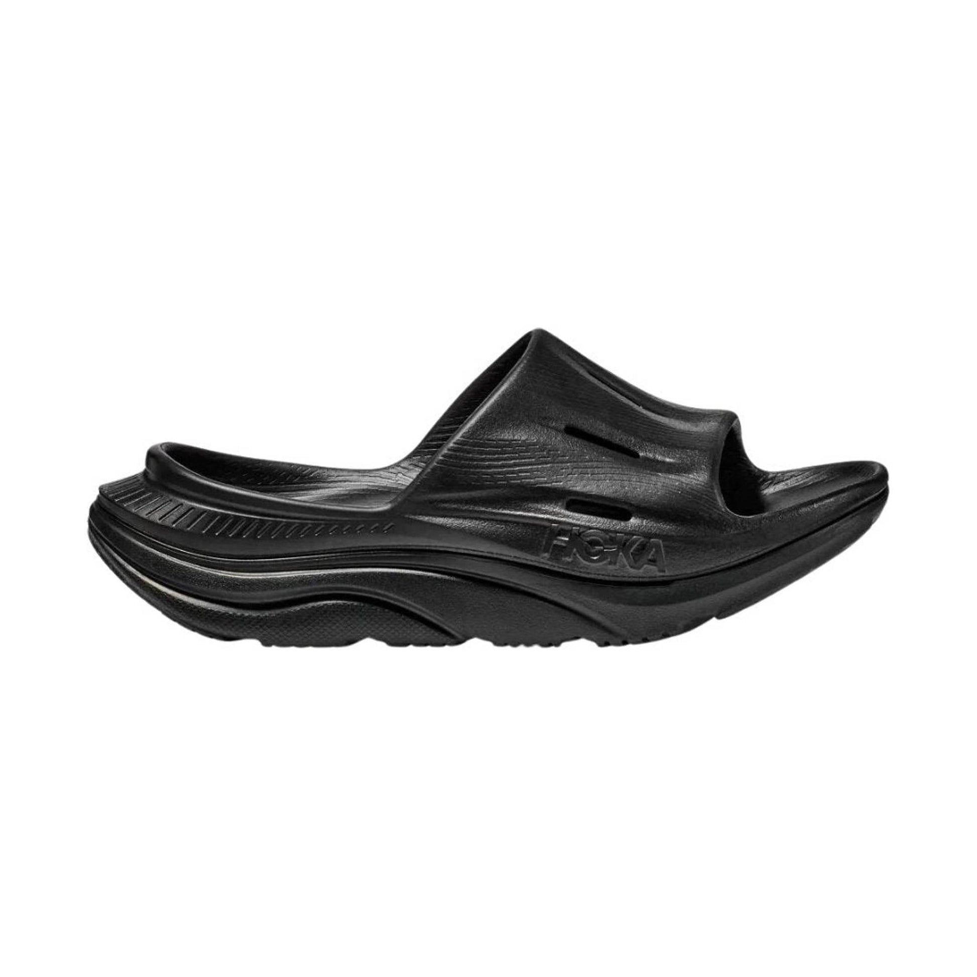 HOKA Ora Recovery Slide 3 - Black by Lenny's Shoe & Apparel