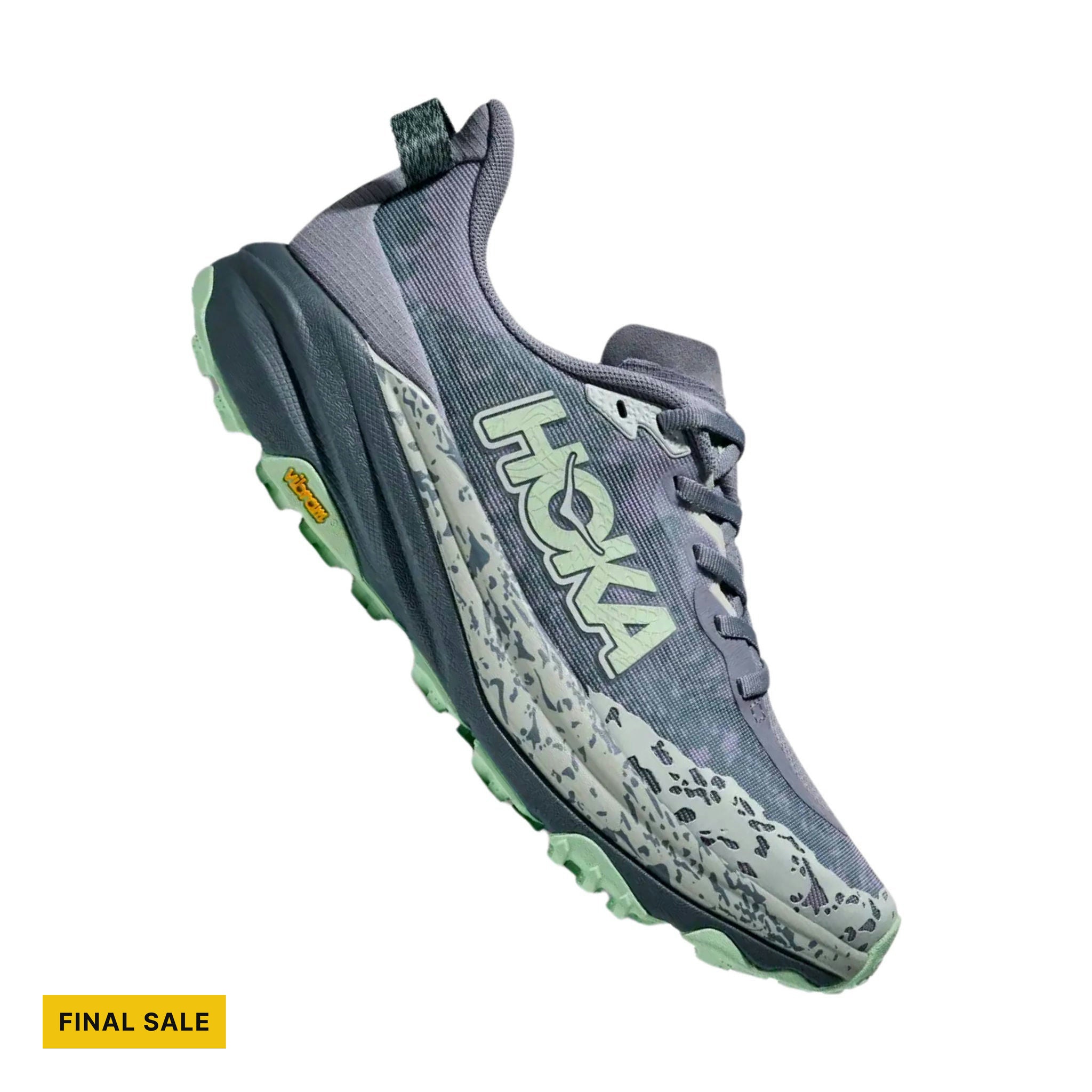 HOKA Women's Speedgoat 6 Trail Running Shoes - Moonlight/ Thunder Cloud