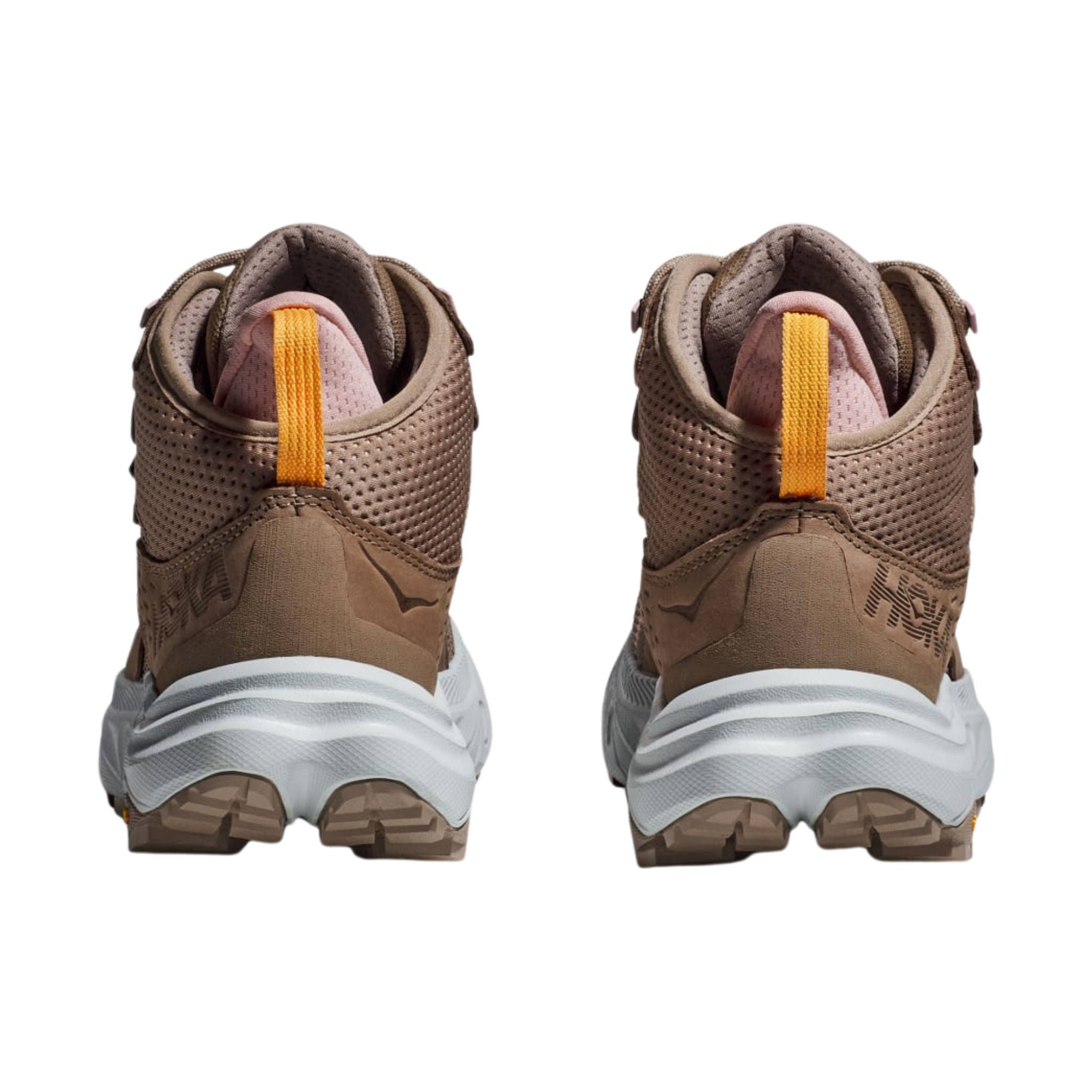 HOKA Women's Anacapa 2 Mid GTX Hiking Shoes - Dune/Ice Flow by Lenny's Shoe & Apparel