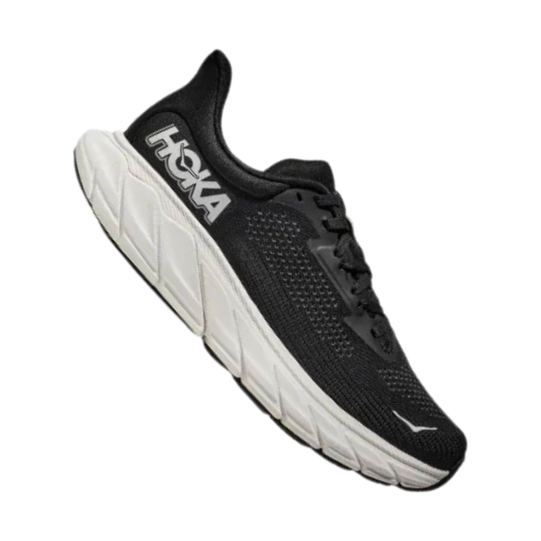 HOKA Women's Arahi 7 - Black/White by Lenny's Shoe & Apparel