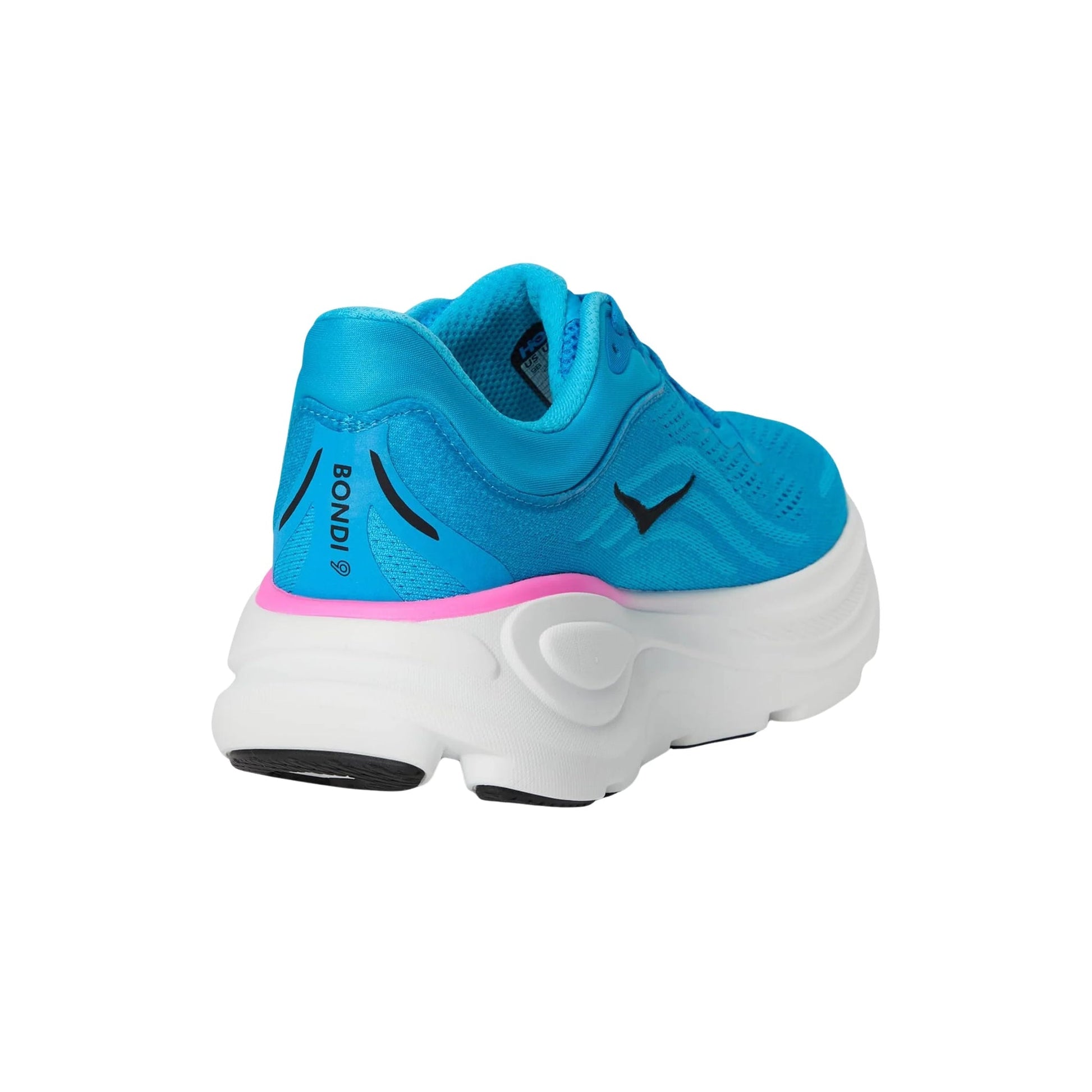 HOKA Women's Bondi 9 Running Shoes - Skyward Blue/Neon Fuchsia by Lenny's Shoe & Apparel
